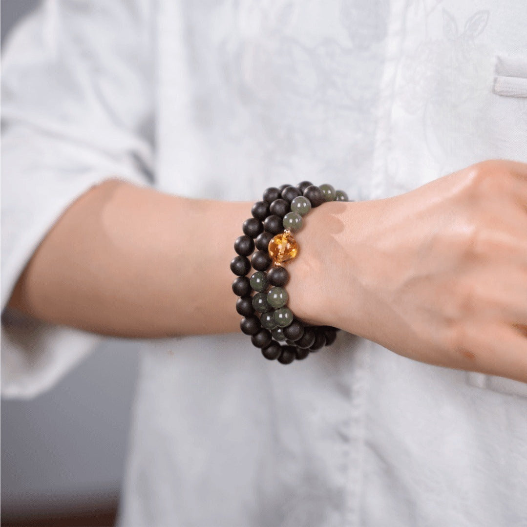 Flower Herbal Incense Beads Bracelet