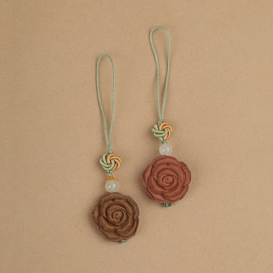 Herbal Incense Rose  Phone Charm