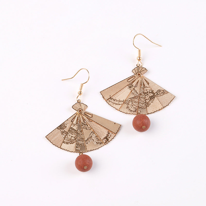 Herbal Incense Beaded Earrings