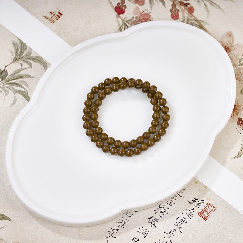 Rose & Clove Herbal Incense Beads Necklace