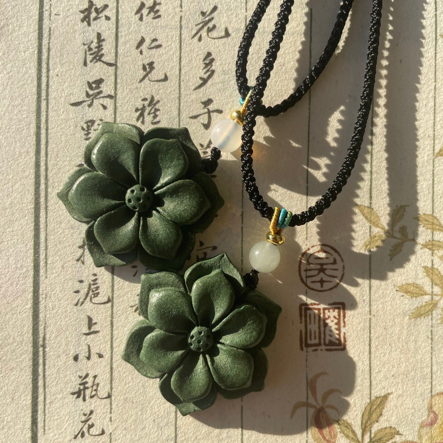 Herbal Incense Flower Necklace