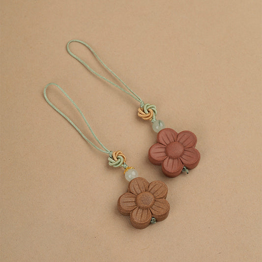 Herbal Incense Flower Phone Charm