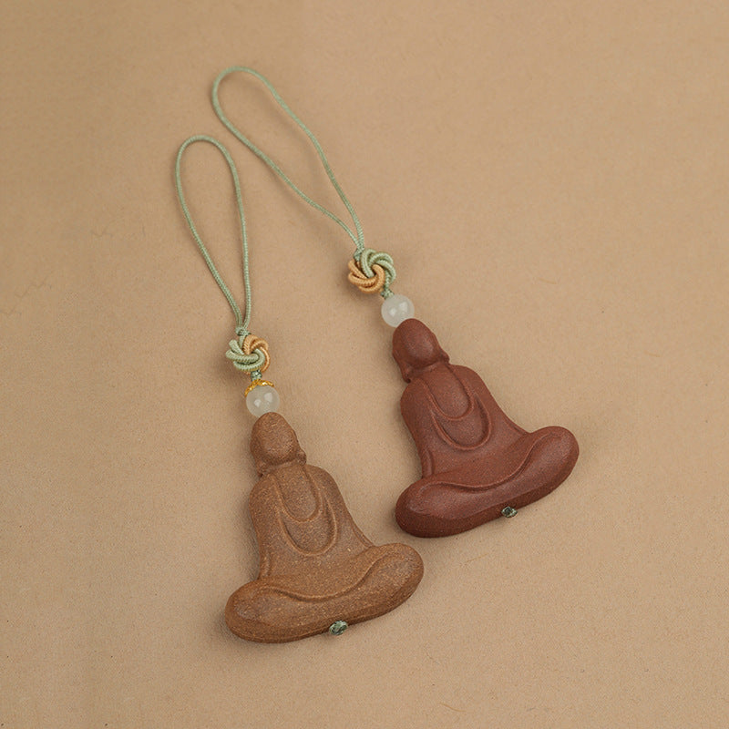 Herbal Incense Feng Shui Buddha Phone Charm