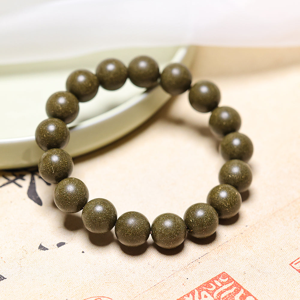 Peach & Oolong Tea Herbal Incense beads Bracelet