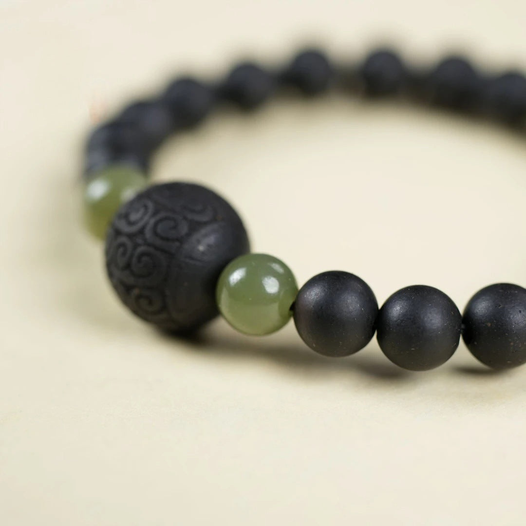 Clove & Benzoin Scent Herbal Beads Bracelet