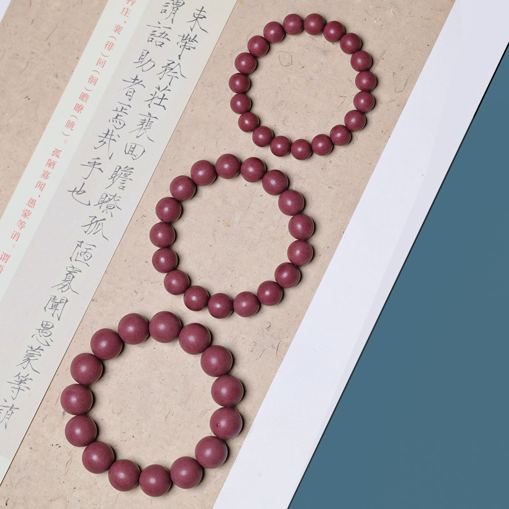 Rose Herbal Incense beads Bracelet