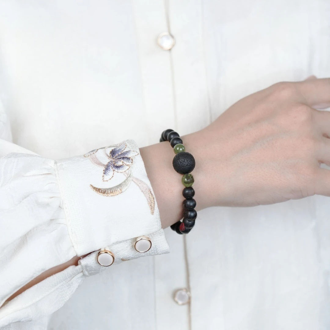 Clove & Benzoin Scent Herbal Beads Bracelet